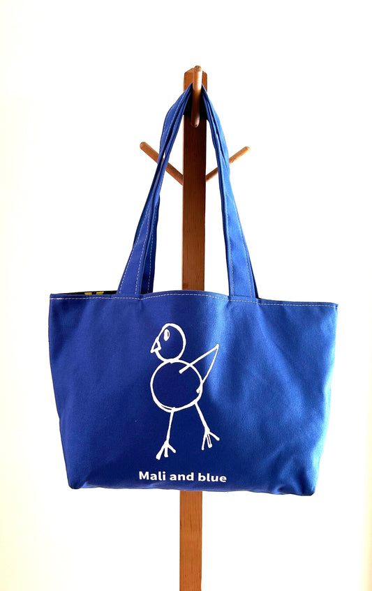 Tote Me - Blue/Logo